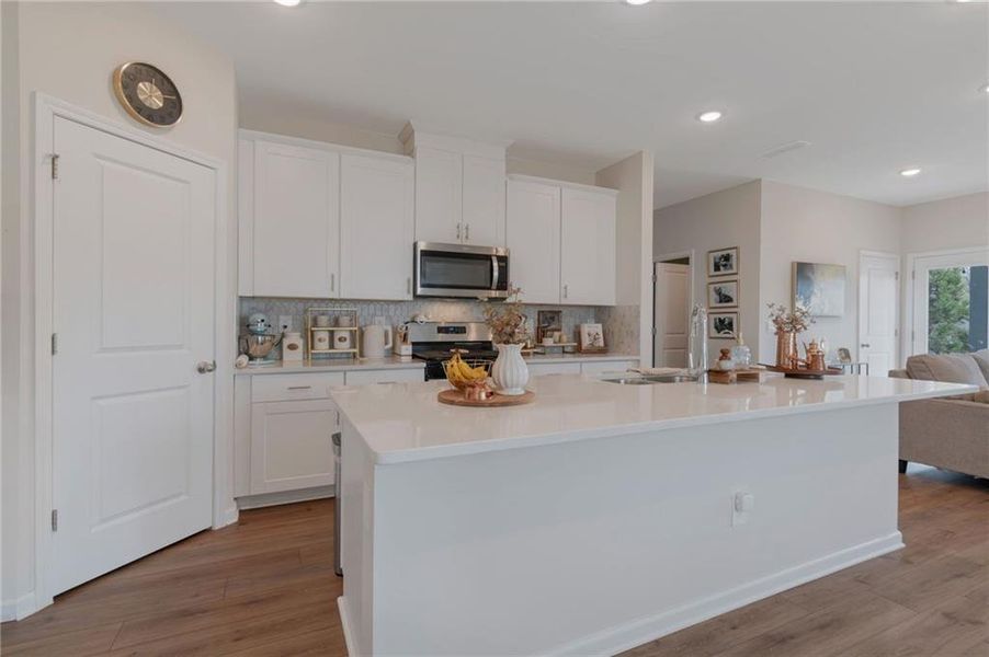 Furnished interior view inside a new home in , Snellville (Image 8).