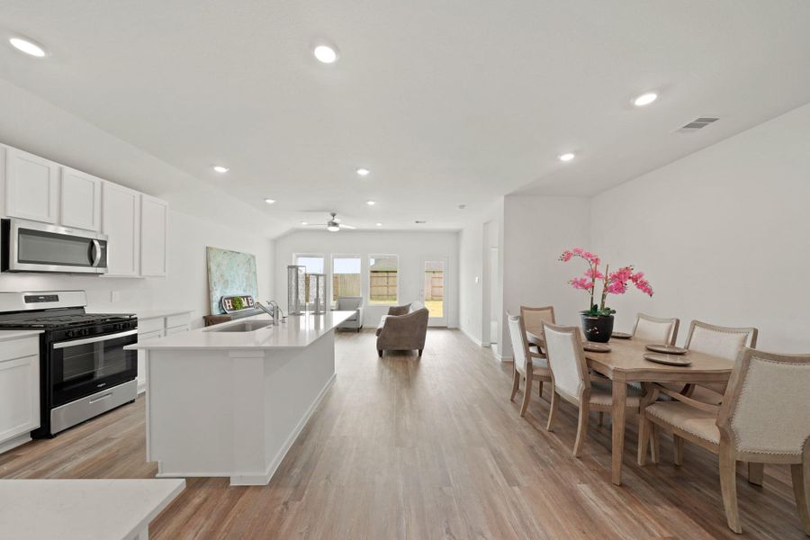 Furnished interior view inside a new home in Cypress Green, Hockley (Image 7).