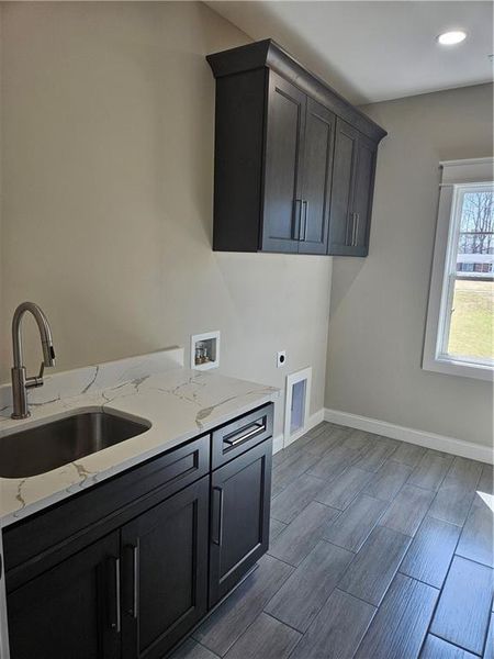 Furnished interior view inside a new home in , Stone Mountain (Image 9).