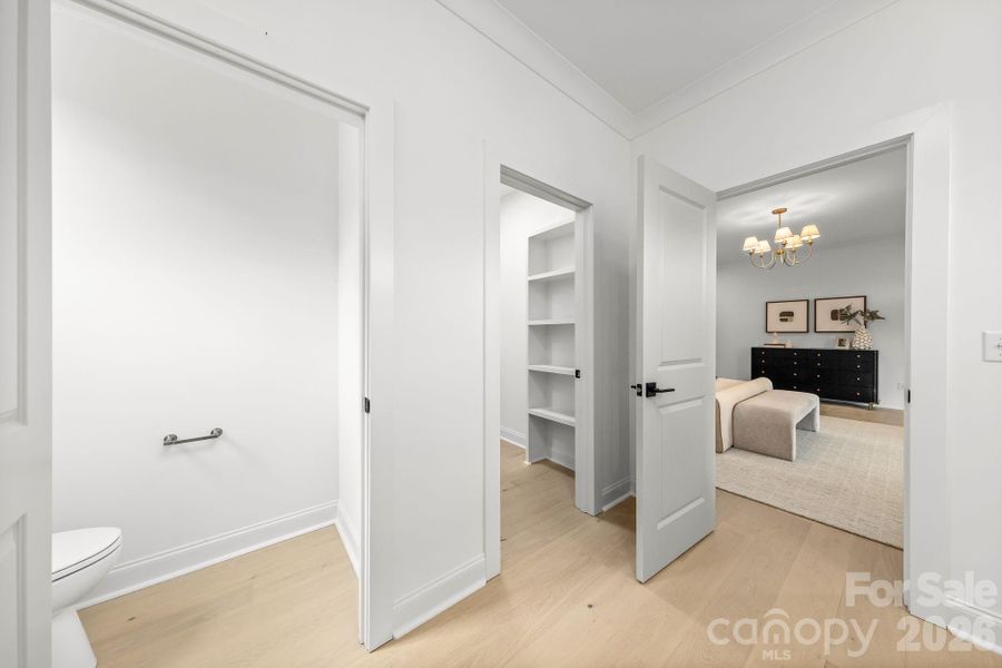 Furnished interior view inside a new home in , Charlotte (Image 32).
