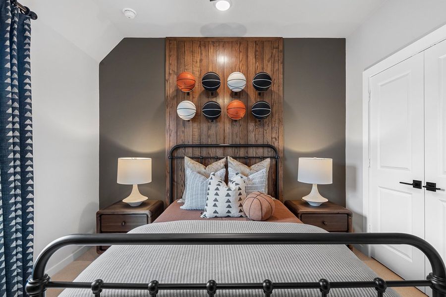 Furnished interior view inside a new home in Austin Point, Richmond (Image 27). Furnished interior view inside a new home in Austin Point, Richmond (Image 27).