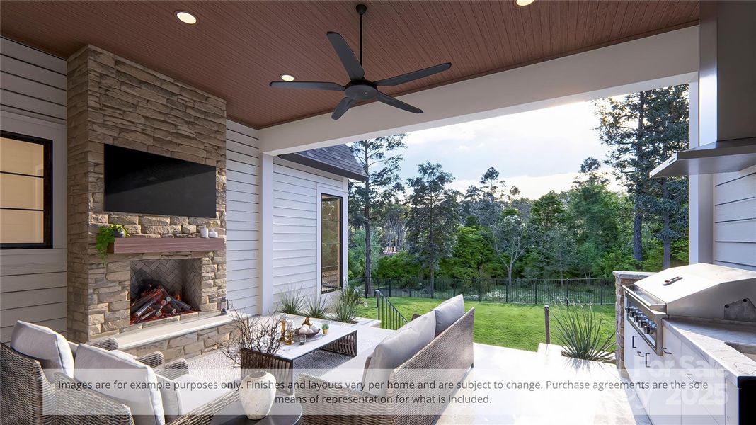 Images are for example purposes only. Finishes and layouts vary per home and are subject to change. Purchase agreements are the sole means of representation for what is included.