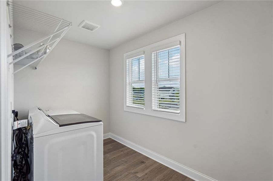 Spacious, unfurnished interior of a new home in Vines at Mill Creek - Estate Series, Braselton (Image 35). Spacious, unfurnished interior of a new home in Vines at Mill Creek - Estate Series, Braselton (Image 35).