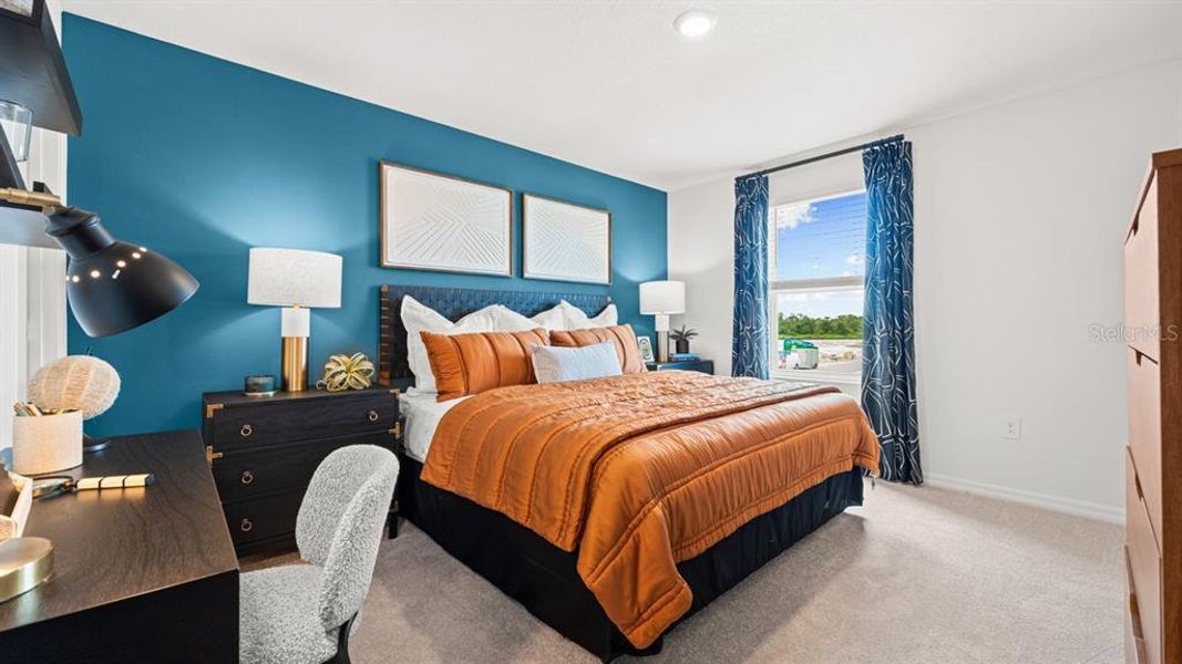 Furnished interior view inside a new home in Westview Community Group Page, Kissimmee (Image 31).