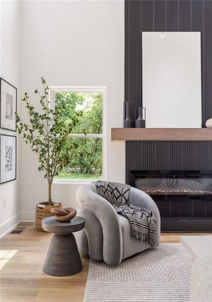 Furnished interior view inside a new home in , Atlanta (Image 13).