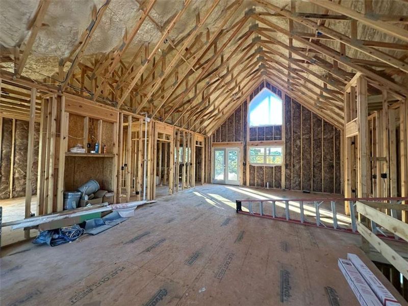 In-progress construction of a new home in , Talking Rock, GA (Image 14).