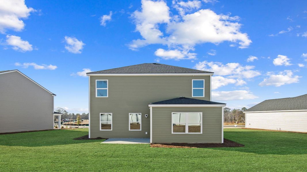Exterior details and patio area of a home in Rice Hope, Port Wentworth (Image 3). Exterior details and patio area of a home in Rice Hope, Port Wentworth (Image 3).