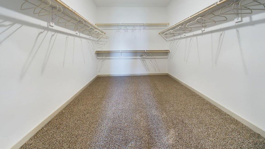 Representative unfurnished interior of a home built from the The Pierce by D.R. Horton in Overlook West, Wolfforth (Image 21).