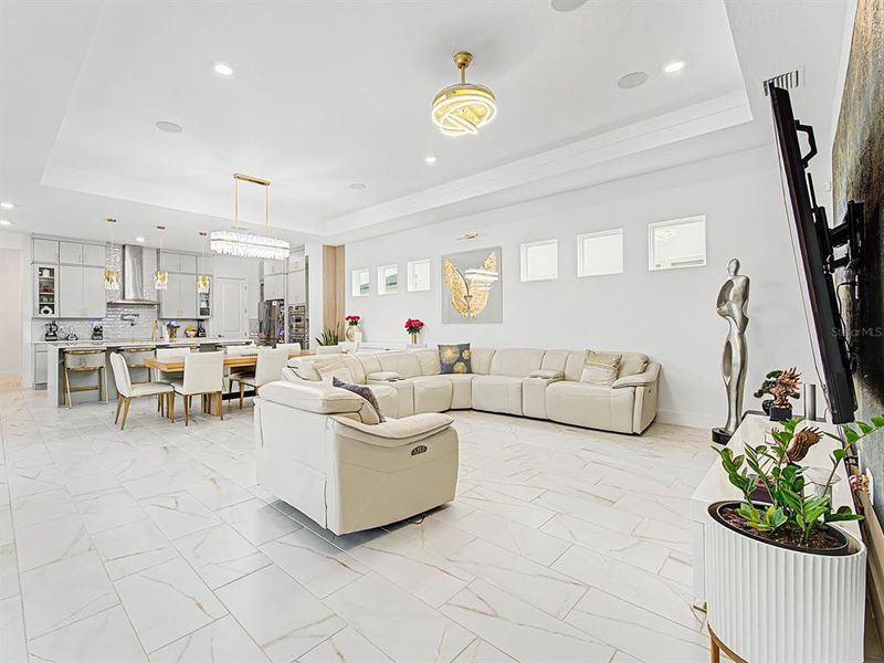 Furnished interior view inside a new home in , San Antonio (Image 57).