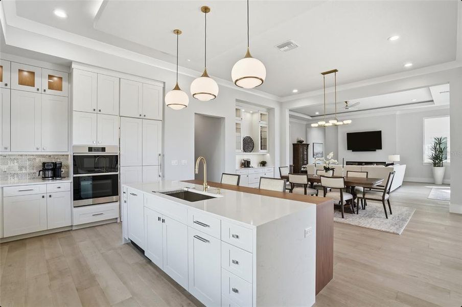Furnished interior view inside a new home in , Parrish (Image 53).
