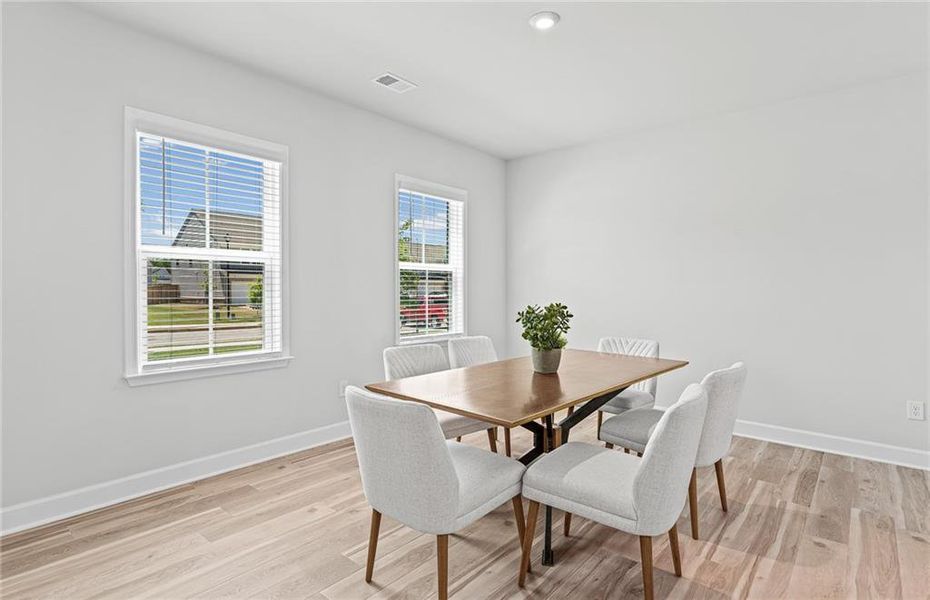 Furnished interior view inside a new home in Anderson Point, McDonough (Image 6).