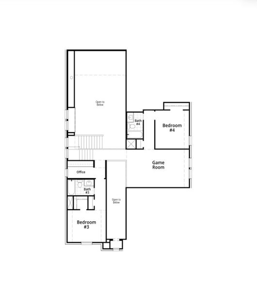 2D floor plan layout for the Kent Plan by Highland Homes in Cambridge Crossing: 50ft. lots, Celina, TX (Image 26). 2D floor plan layout for the Kent Plan by Highland Homes in Cambridge Crossing: 50ft. lots, Celina, TX (Image 26).