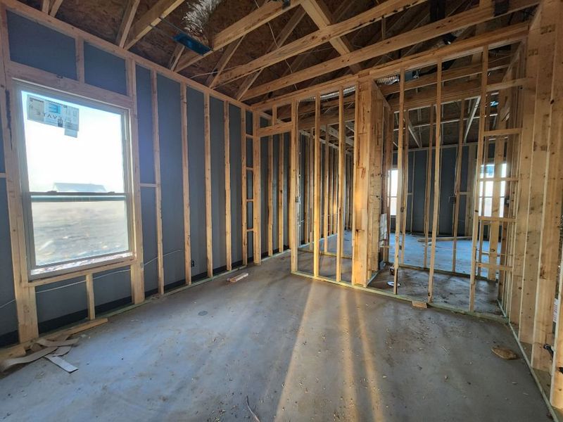 In-progress construction of a new home in Rocky Top, Krum, TX (Image 10).