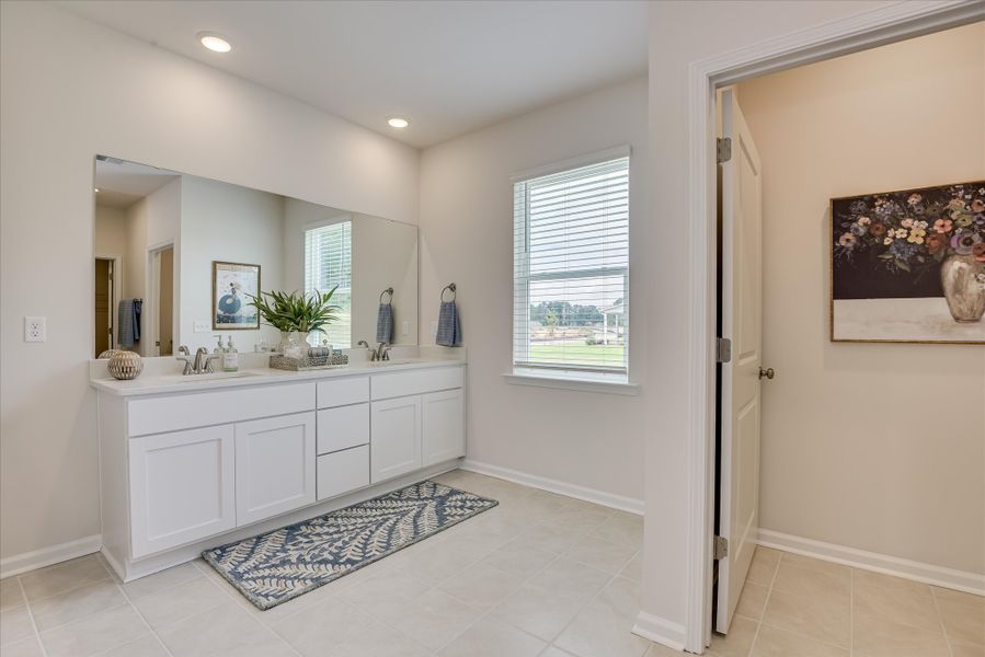Furnished interior view inside a new home in Hitchcock Preserve 60', Aiken (Image 15).