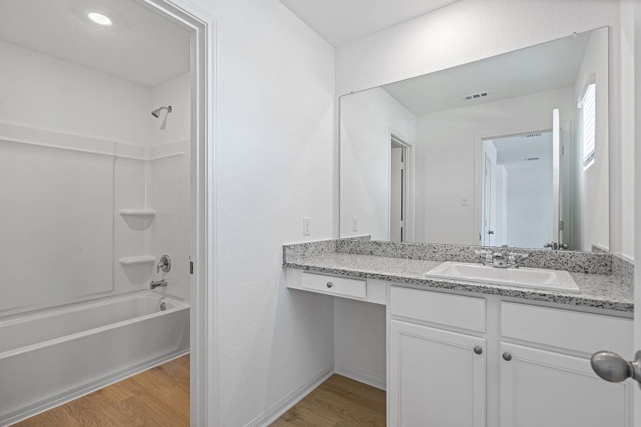 Furnished interior view inside a new home in , Elgin (Image 6).