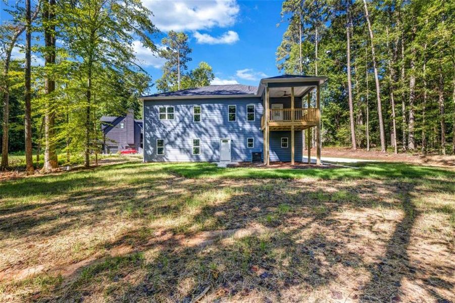 Front exterior of a new home in , Fayetteville, GA, highlighting curb appeal (Image 2).