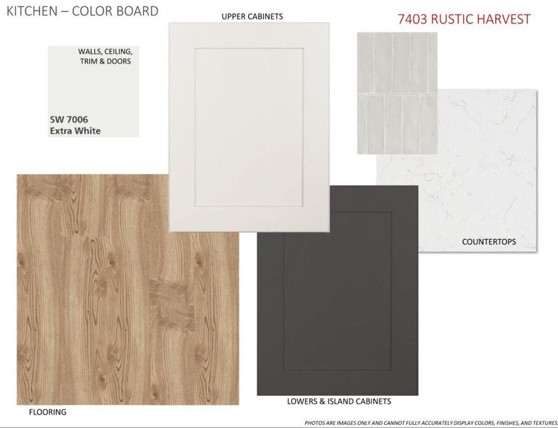 Sample of building materials used in homes in Elyson, Katy (Image 6).