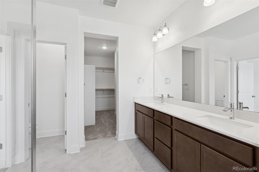 Furnished interior view inside a new home in Painted Prairie Cottage, Aurora (Image 14).
