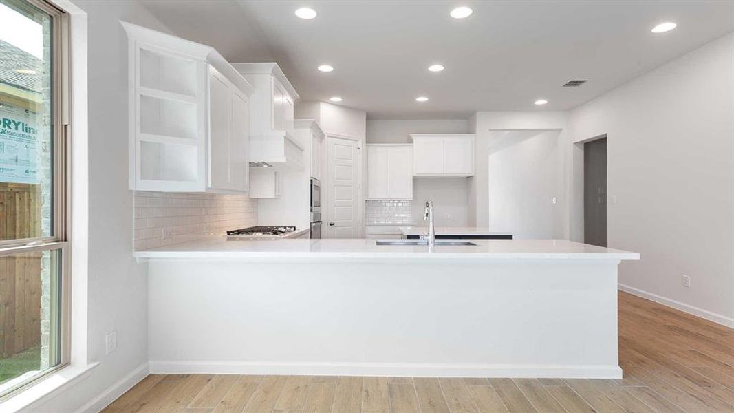 Furnished interior view inside a new home in Devonshire - Reserve 45', Forney (Image 5).