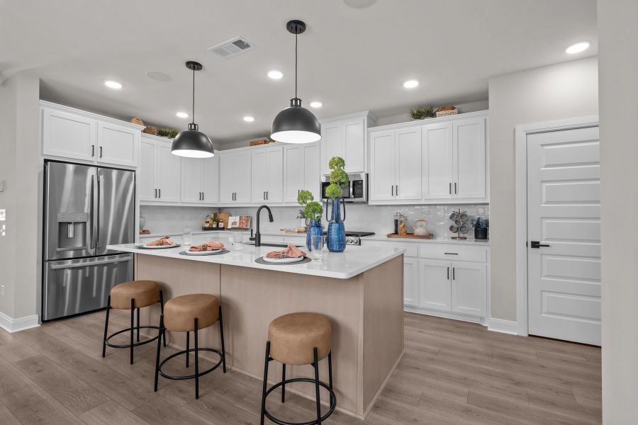 Furnished interior view inside a new home in Talia – Cottage Series, Mesquite (Image 8).