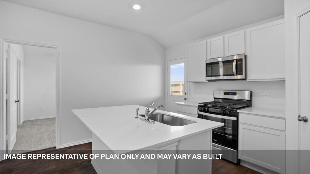 Furnished interior view inside a new home in Marigold, Kyle (Image 6).