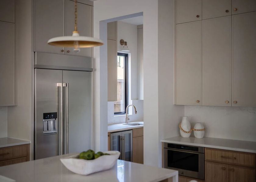 Furnished interior view inside a new home in , Dallas (Image 25).