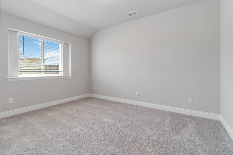 Representative unfurnished interior of a home built from the McKinney by Pacesetter Homes in Creekview Meadows, Pilot Point (Image 23). Representative unfurnished interior of a home built from the McKinney by Pacesetter Homes in Creekview Meadows, Pilot Point (Image 23).