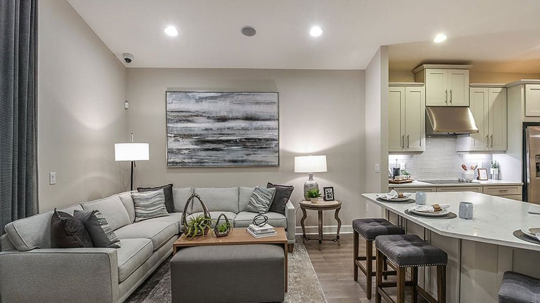Representative furnished interior of a home built from the Saint Thomas by Taylor Morrison in Cassia at Skye Ranch, Sarasota (Image 27).