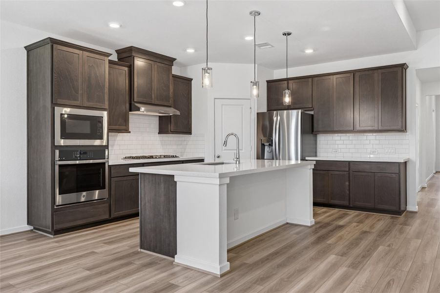 Furnished interior view inside a new home in Trillium, Richmond (Image 12).