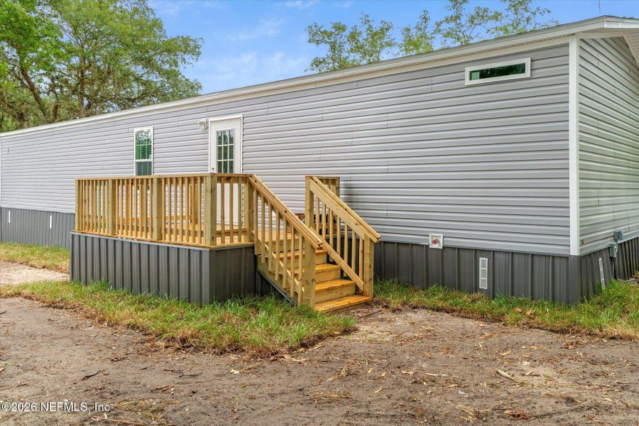 Exterior details and patio area of a home in , Satsuma (Image 28). Exterior details and patio area of a home in , Satsuma (Image 28).
