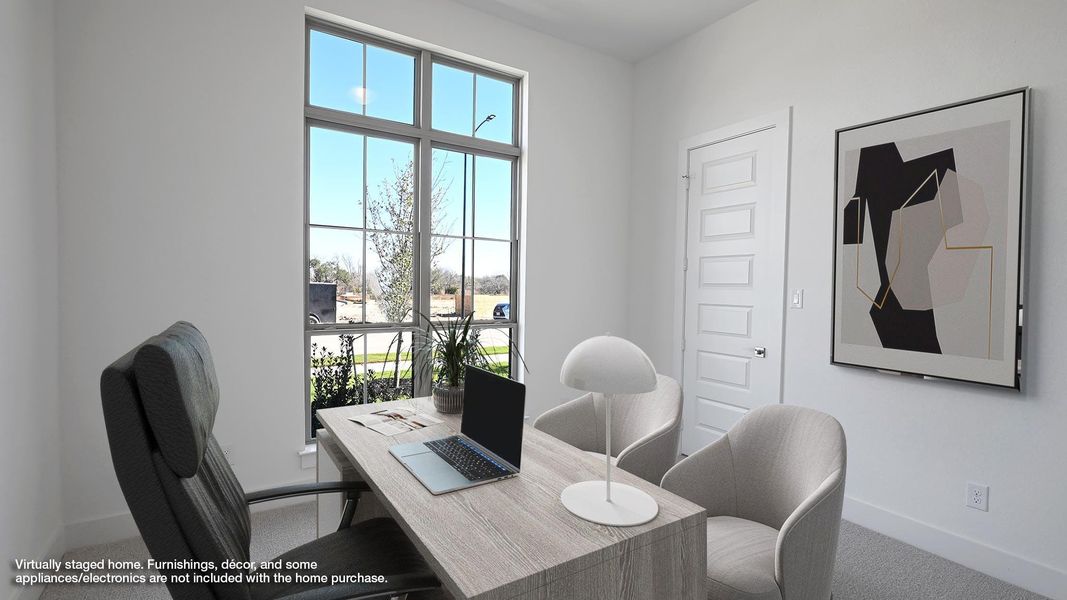 Furnished interior view inside a new home in Juniper Springs, Lockhart (Image 8).