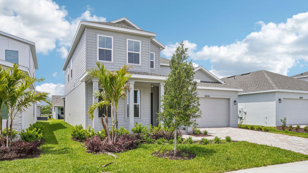 Plumeria floor plan at Lakeside at Satilla by DRB Homes in St. Cloud Plumeria floor plan at Lakeside at Satilla by DRB Homes in St. Cloud