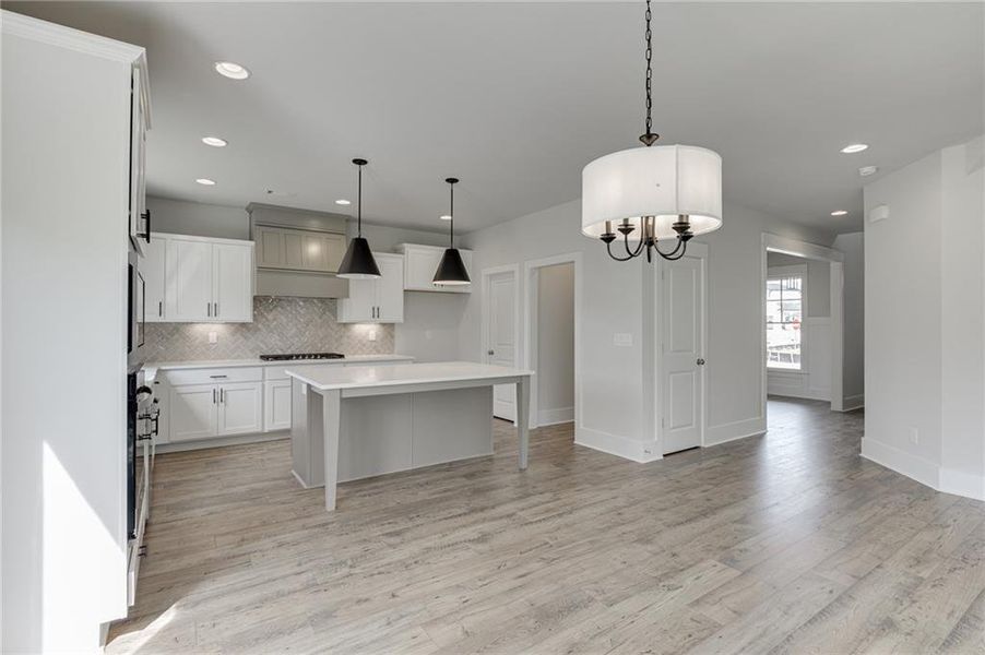 Furnished interior view inside a new home in , Buford (Image 9).