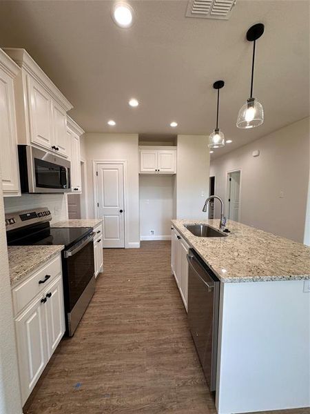 Furnished interior view inside a new home in , Abilene (Image 5).