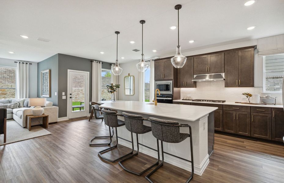 Furnished interior view inside a new home in Highland Lakes, McKinney (Image 12). Furnished interior view inside a new home in Highland Lakes, McKinney (Image 12).