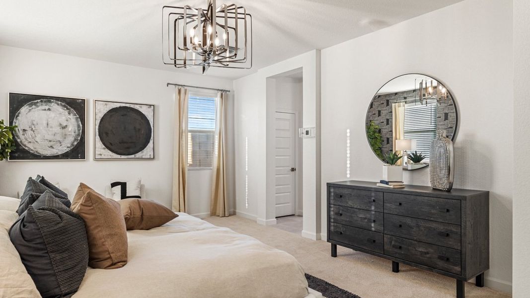 Furnished interior view inside a new home in Zanjero Pass, Waddell (Image 33).