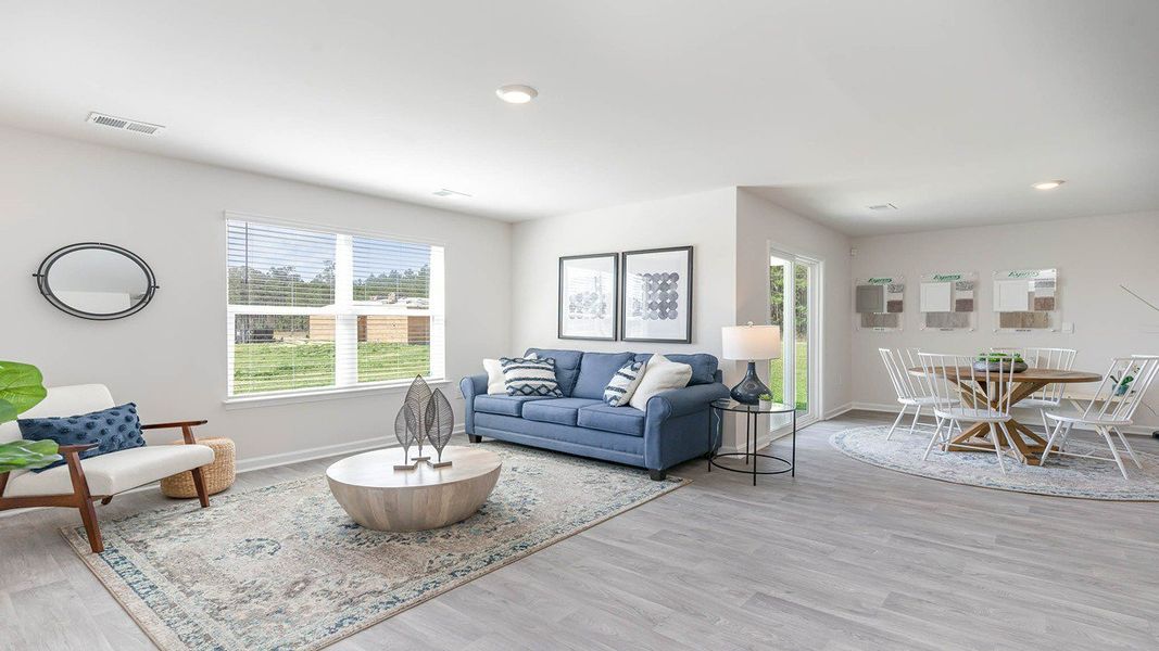 Furnished interior view inside a new home in Auberon Woods, Conway (Image 11). Furnished interior view inside a new home in Auberon Woods, Conway (Image 11).