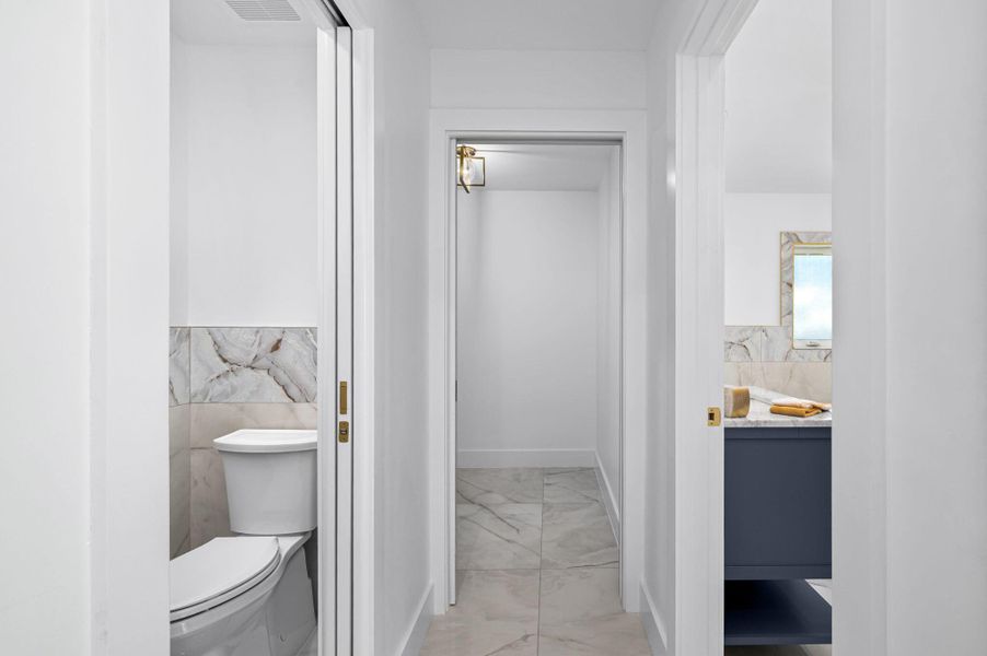 Furnished interior view inside a new home in , Fort Pierce (Image 16). Furnished interior view inside a new home in , Fort Pierce (Image 16).