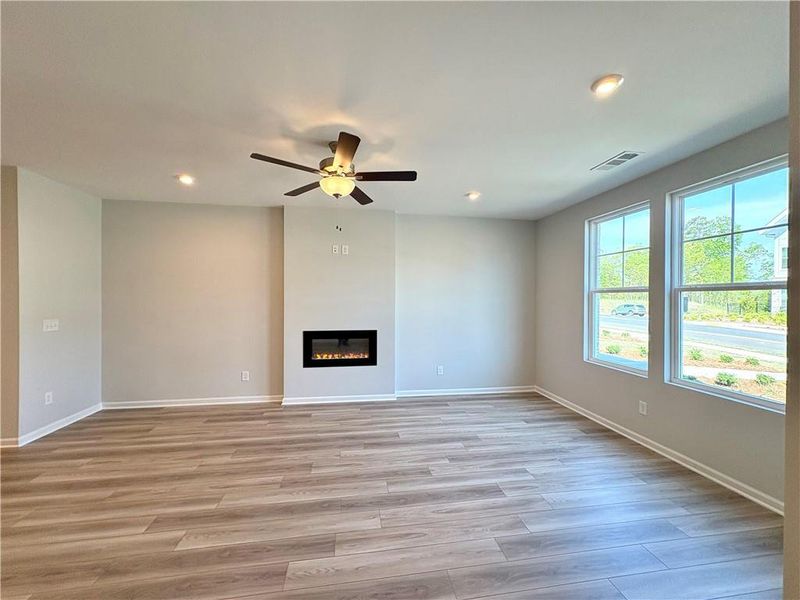 Spacious, unfurnished interior of a new home in Stegall Village, Cartersville (Image 20).