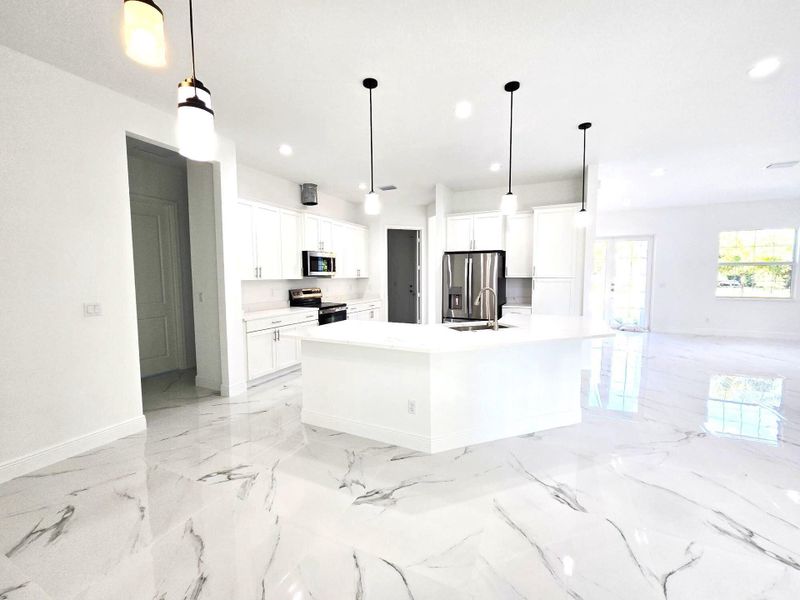 Furnished interior view inside a new home in , Loxahatchee (Image 5).