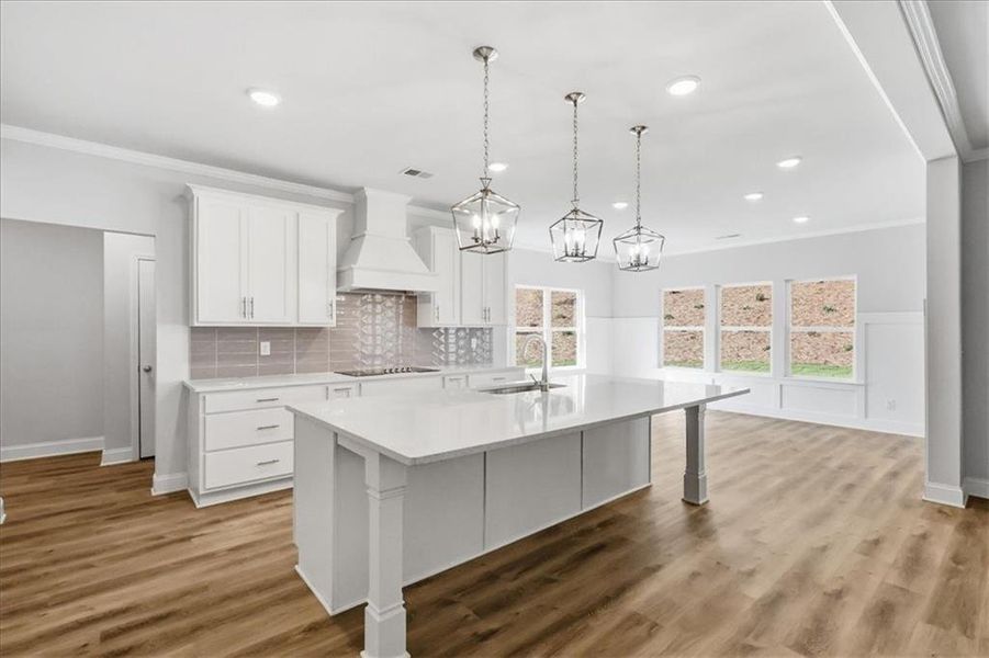 Furnished interior view inside a new home in Bradley Gin, Monroe (Image 6).
