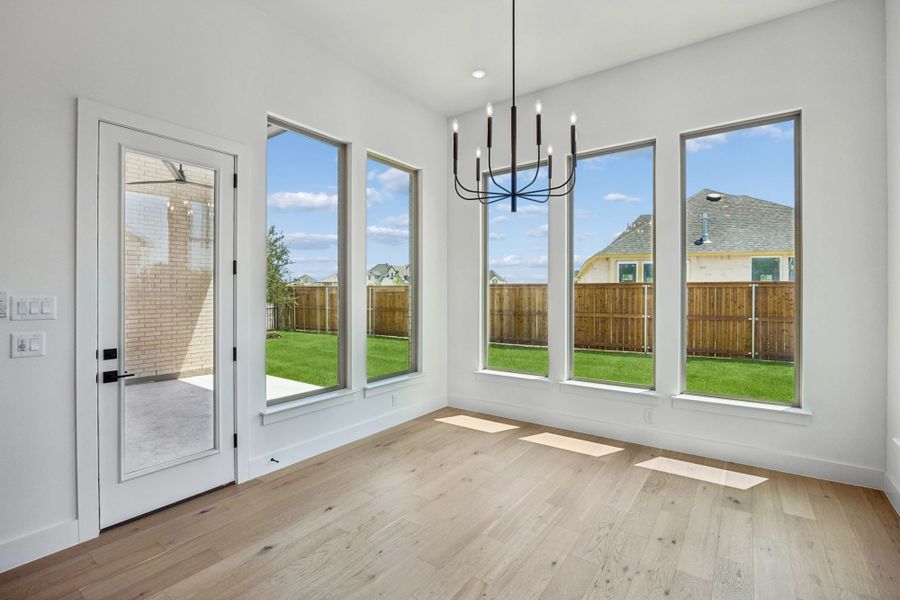 Spacious, unfurnished interior of a new home in The Parks at Wilson Creek, Celina (Image 38).