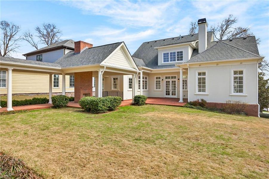 Exterior details and patio area of a home in , Smyrna (Image 30).