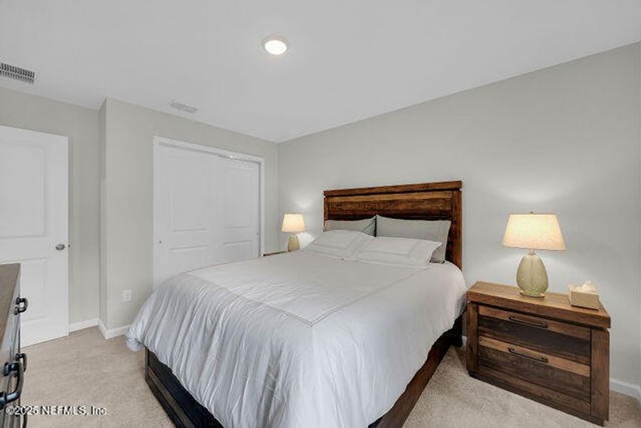 Furnished interior view inside a new home in Edinburgh Village, Jacksonville (Image 43). Furnished interior view inside a new home in Edinburgh Village, Jacksonville (Image 43).