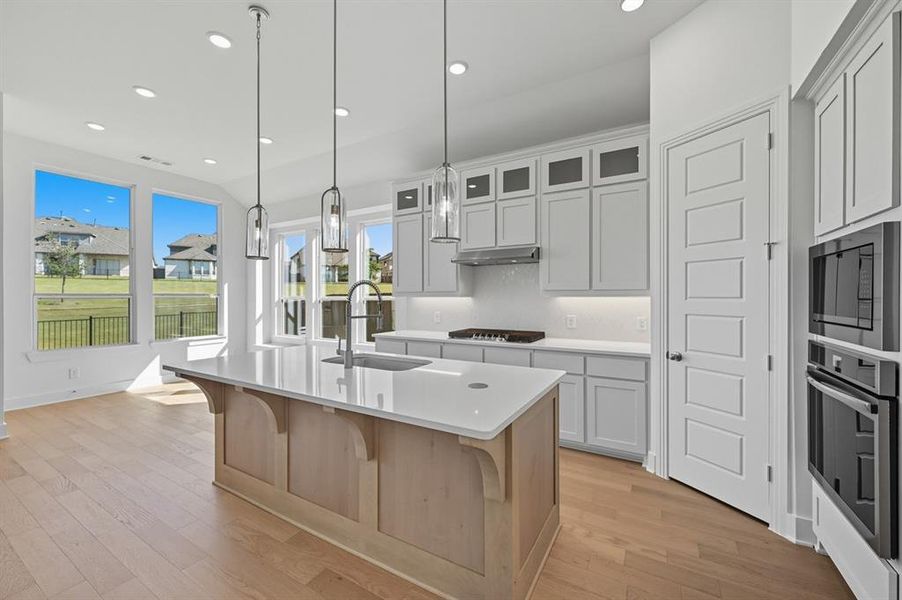 Furnished interior view inside a new home in Devonshire, Forney (Image 4). Furnished interior view inside a new home in Devonshire, Forney (Image 4).