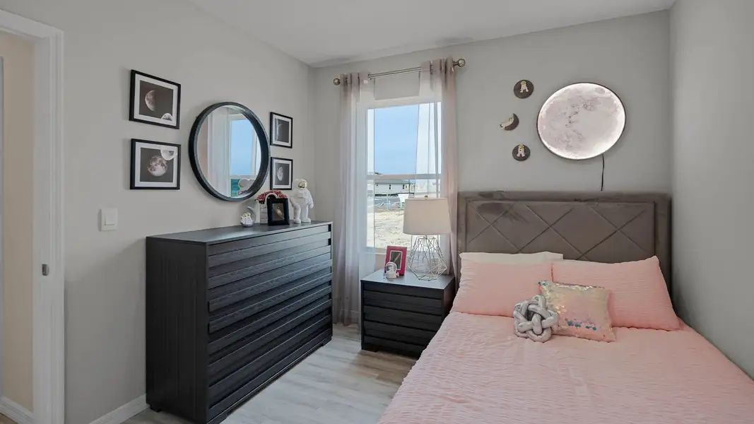 Furnished interior view inside a new home in Harmony at Lake Eloise, Winter Haven (Image 22).