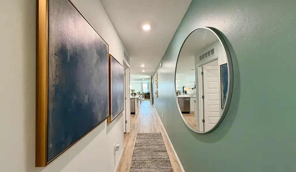 Furnished interior view inside a new home in Sorrel Ridge Estates, Tucson (Image 6).