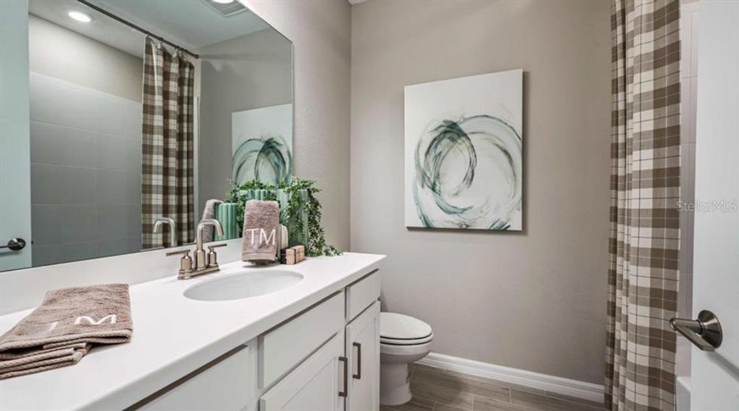 Furnished interior view inside a new home in Palms at Coasterra, Palmetto (Image 6).