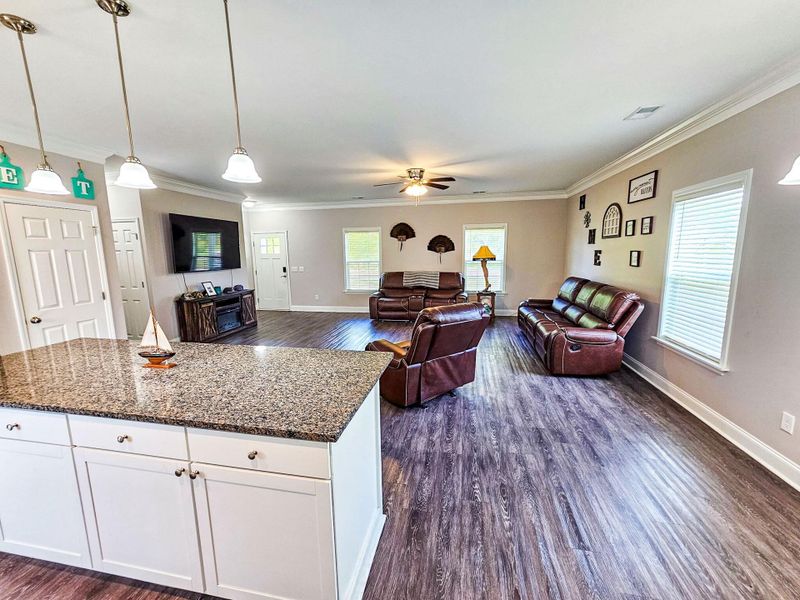 Furnished interior view inside a new home in , St. George (Image 5). Furnished interior view inside a new home in , St. George (Image 5).