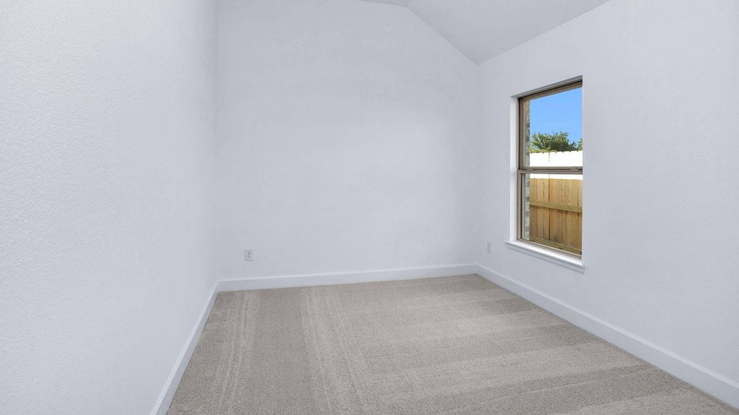 Spacious, unfurnished interior of a new home in Everly 50', Tomball (Image 11).